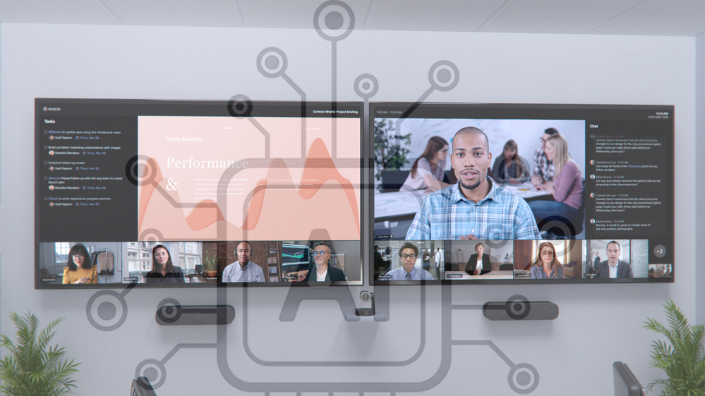 AI in Video Conferencing is revolutionizing the meeting room.